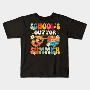 Last Day Of School Shirt Schools Out For Summer Teacher Kids T-Shirt